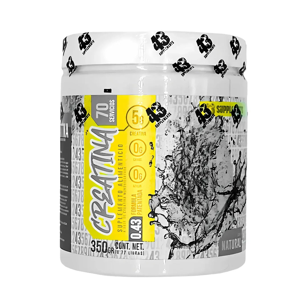 43 Supplements Creatina – 70 sv