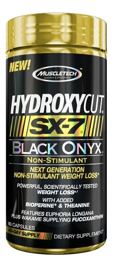 Muscletech Hydroxycut SX7 Black – 80 caps