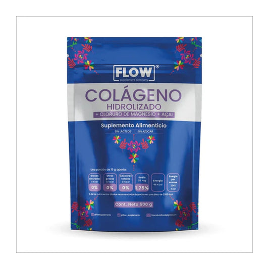 Flow Colágeno + Magnesio – 500 gr